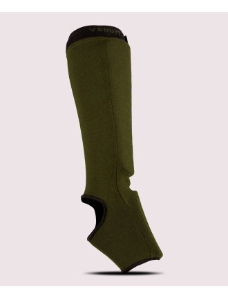 Top Choice Venum Kontact Shin Guards - Khaki/Black Hot New Item