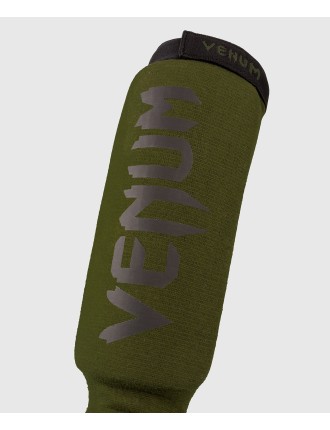 Top Choice Venum Kontact Shin Guards - Khaki/Black Hot New Item