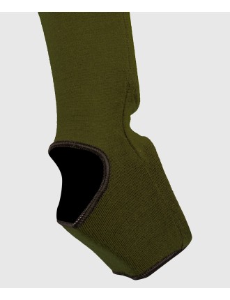 Top Choice Venum Kontact Shin Guards - Khaki/Black Hot New Item