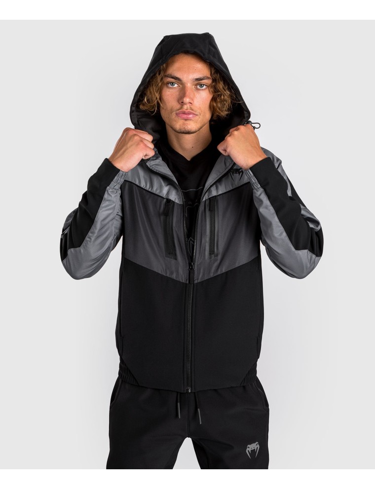 Top Choice Venum Laser 3.0 Track Jacket - Black/Grey Just Launched