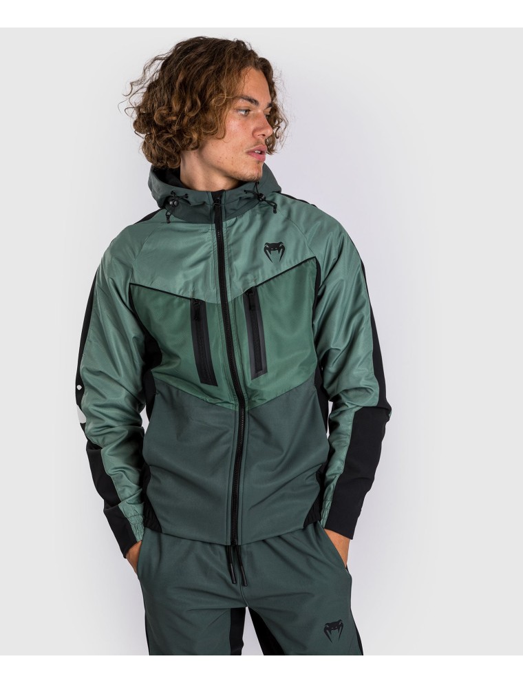 Top Choice Venum Laser 3.0 Track Jacket - Black/Khaki