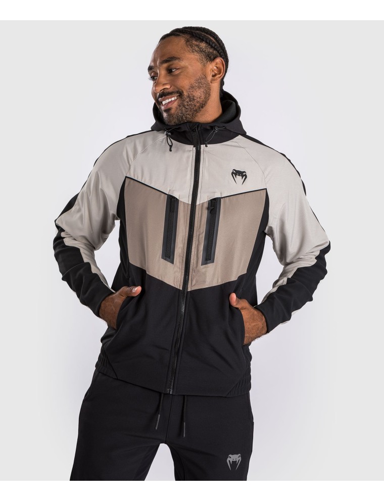 Top Choice Venum Laser 3.0 Track Jacket - Black/Sand New Collection