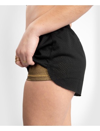 Top Choice Venum Lightning Double Layer Shorts - For Women - Black/Gold Available Now