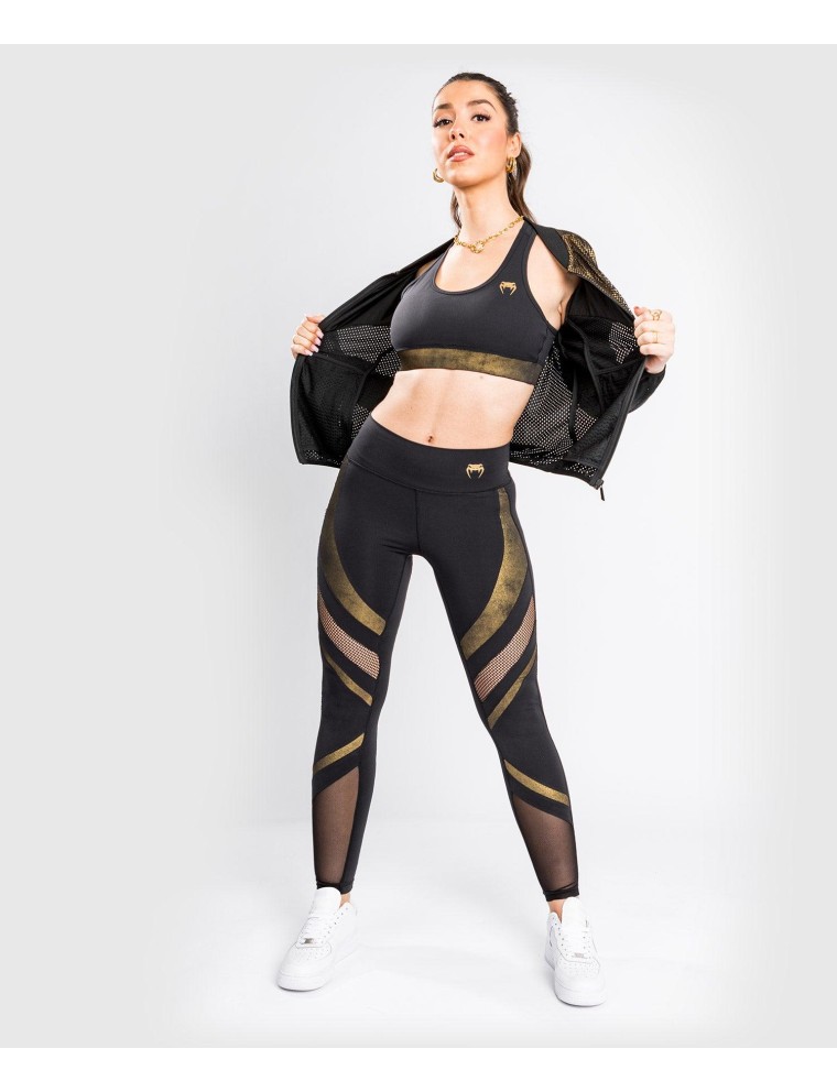 Top Choice Venum Lightning Leggings 7/8 - For Women - Black/Gold New Collection