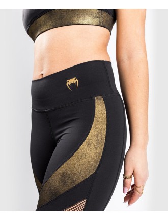 Top Choice Venum Lightning Leggings 7/8 - For Women - Black/Gold New Collection