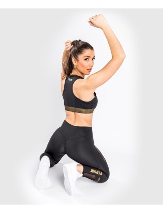 Top Choice Venum Lightning Leggings 7/8 - For Women - Black/Gold New Collection