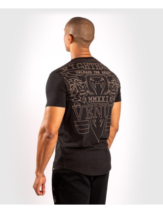 Top Choice Venum Lions21 T-shirt - Black/Sand New Release