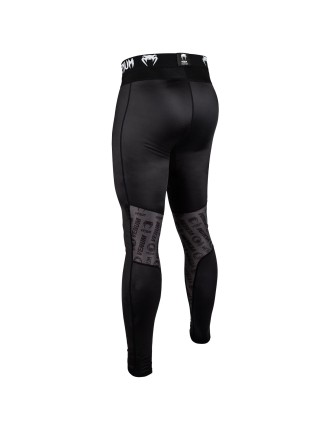 Top Choice Venum Logos Compression Tights - Black/White Hot New Item