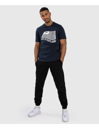 Top Choice Venum Made in Fightland T-Shirt - Navy Blue/White Ready for Shipment