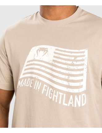 Top Choice Venum Made in Fightland T-Shirt - Sand