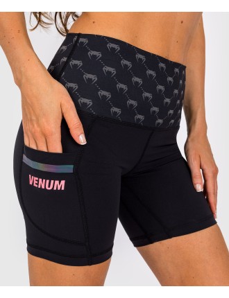 Top Choice Venum Monogram Compression Shorts - For Women - Black/Pink Gold New Stock