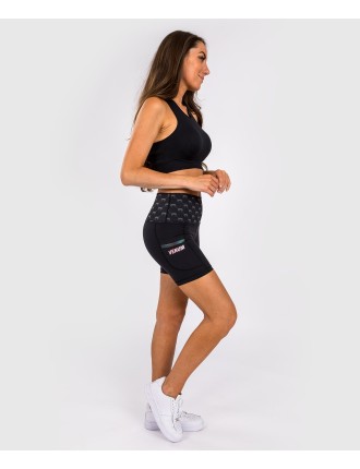 Top Choice Venum Monogram Compression Shorts - For Women - Black/Pink Gold New Stock