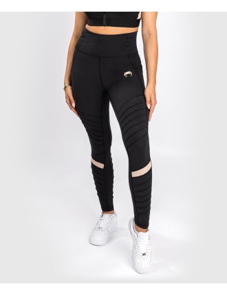 Top Choice Venum Moto Leggings - For Women - Black/Sand New Release