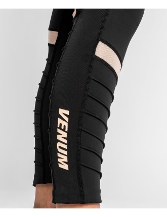 Top Choice Venum Moto Leggings - For Women - Black/Sand New Release