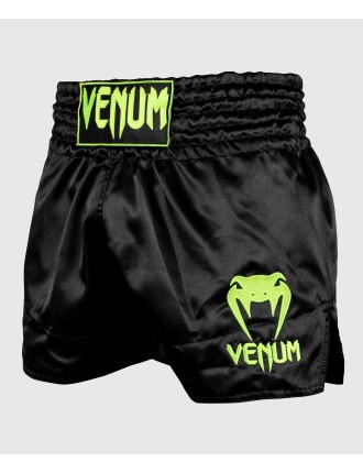 Top Choice Venum Muay Thai Shorts Classic - Black/Neo Yellow Fresh Release