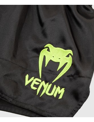 Top Choice Venum Muay Thai Shorts Classic - Black/Neo Yellow Fresh Release