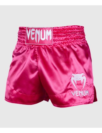 Top Choice Venum Muay Thai Shorts Classic - Pink/White New Collection