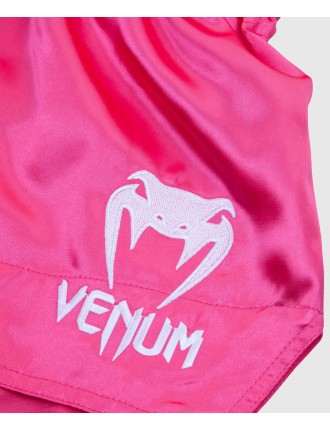 Top Choice Venum Muay Thai Shorts Classic - Pink/White New Collection