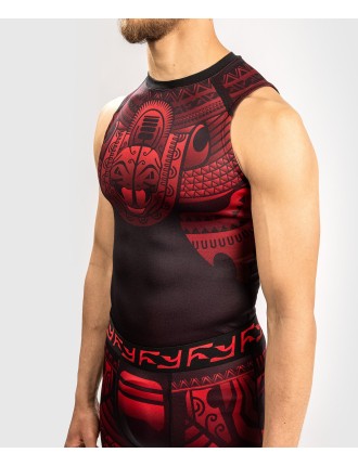 Top Choice Venum Nakahi Rashguard - Sleeveless - Black/Red