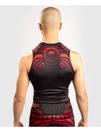 Top Choice Venum Nakahi Rashguard - Sleeveless - Black/Red