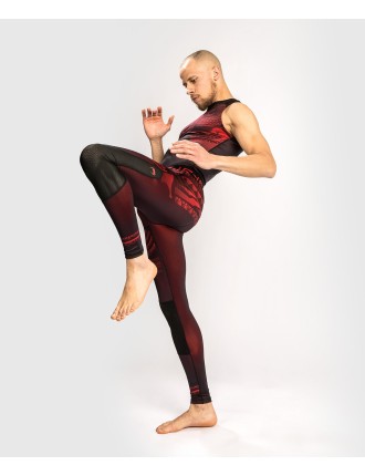 Top Choice Venum Nakahi Spats - Black/Red Available for Immediate Shipping