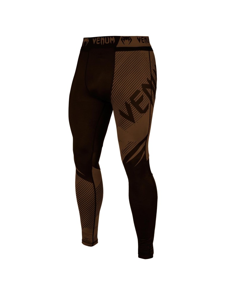 Top Choice Venum NoGi 2.0 Compression Tights - Black/Brown