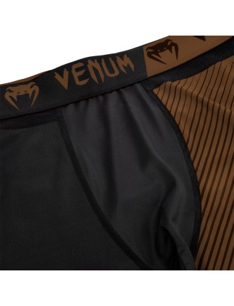 Top Choice Venum NoGi 2.0 Compression Tights - Black/Brown