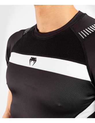 Top Choice Venum NoGi 3.0 Rashguard - Short Sleeves - Black/White Hot New Item