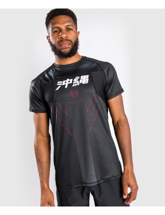 Top Choice Venum Okinawa 3.0 Dry Tech T-Shirt Short Sleeves - Black/Red In Stock