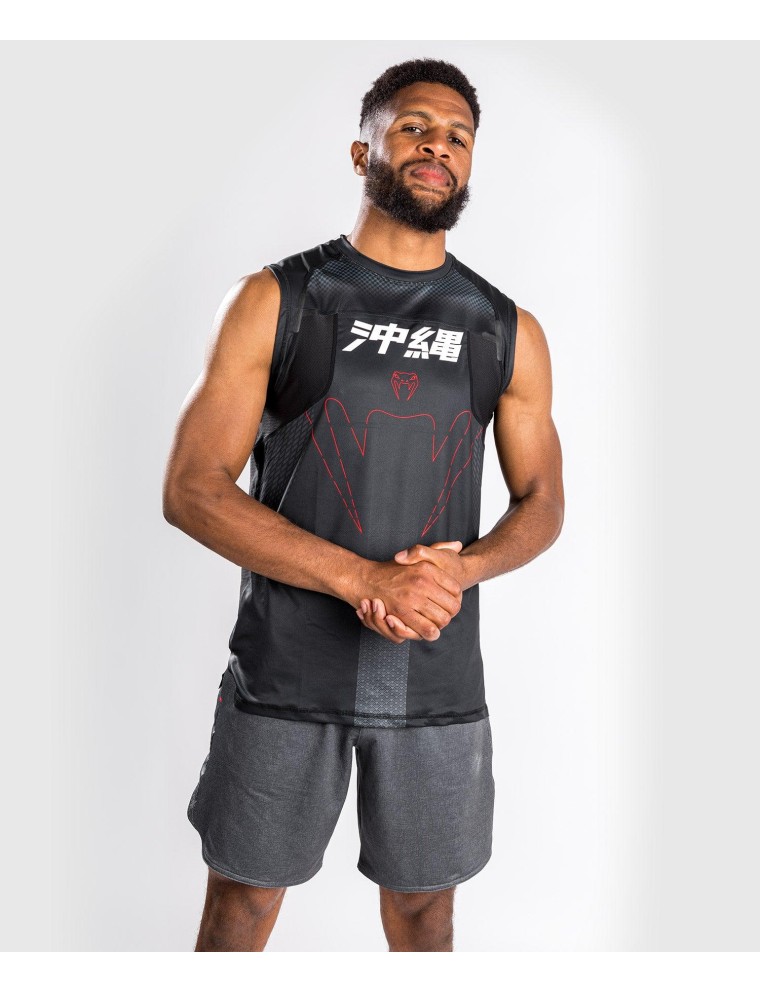 Top Choice Venum Okinawa 3.0 Dry Tech Tank Top - Black/Red Available for Immediate Shipping