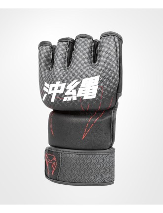 Top Choice Venum Okinawa 3.0 MMA Gloves - Black/Red On Hand Now