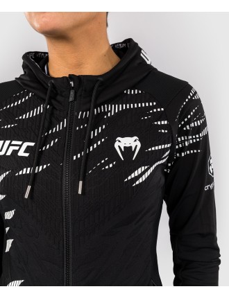 Top Choice UFC Fusion by Venum Personalized Authentic Fight Night Women's Hoodies - Black Immediate Availability