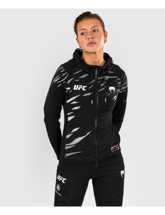 Top Choice UFC Fusion by Venum Personalized Authentic Fight Night Women's Hoodies - Black Immediate Availability