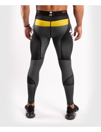 Top Choice Venum ONE FC Impact Compresssion Tights - Grey/Yellow Immediate Availability