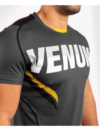 Top Choice Venum ONE FC Impact Dry Tech T-Shirt - Grey/Yellow Just Launched