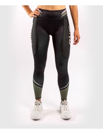 Top Choice Venum ONE FC Impact Leggings - for women - Black/Khaki In Stock