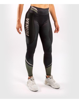 Top Choice Venum ONE FC Impact Leggings - for women - Black/Khaki In Stock