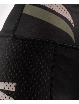 Top Choice Venum ONE FC Impact Leggings - for women - Black/Khaki In Stock