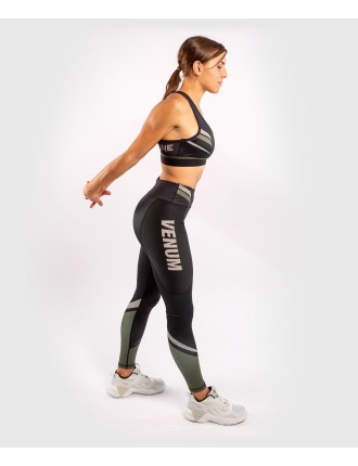 Top Choice Venum ONE FC Impact Leggings - for women - Black/Khaki In Stock