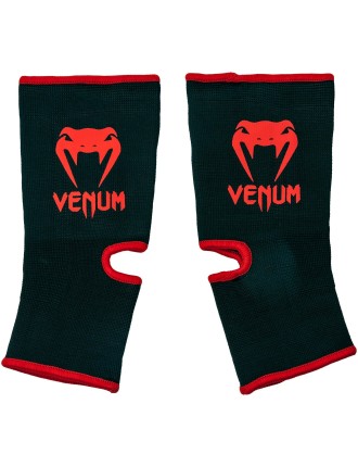 Top Choice Venum Kontact Ankle Support Guards - Black/Red Hot New Item