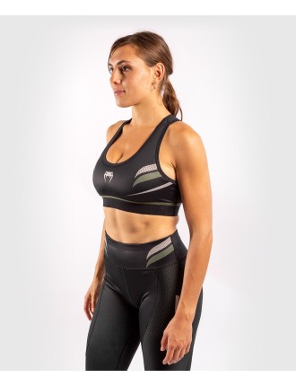 Top Choice Venum ONE FC Impact Sport Bra - Black/Khaki Immediate Availability