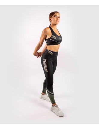 Top Choice Venum ONE FC Impact Sport Bra - Black/Khaki Immediate Availability