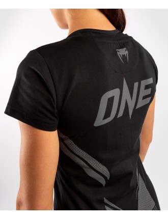 Top Choice Venum ONE FC Impact T-shirt - for women - Black/Black Hot New Item