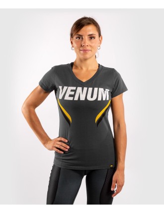 Top Choice Venum ONE FC Impact T-shirt - for women - Grey/Yellow New Collection