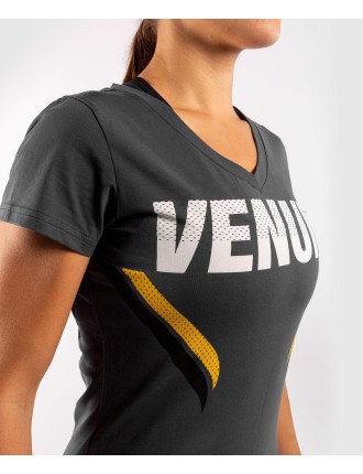 Top Choice Venum ONE FC Impact T-shirt - for women - Grey/Yellow New Collection