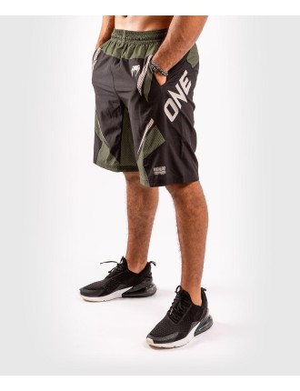 Top Choice Venum ONE FC Impact Training shorts - Black/Khaki In Stock