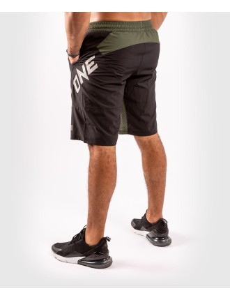 Top Choice Venum ONE FC Impact Training shorts - Black/Khaki In Stock