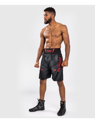 Top Choice Venum Phantom Boxing Shorts - Black/Red Immediate Availability