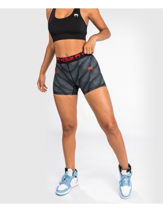 Top Choice Venum Phantom Compression Shorts - For Women - Black/Red