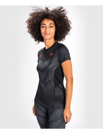 Top Choice Venum Phantom Dry Tech T-Shirt - For Women - Black/Red Hot New Item